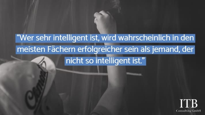 Schulnoten und Intelligenz