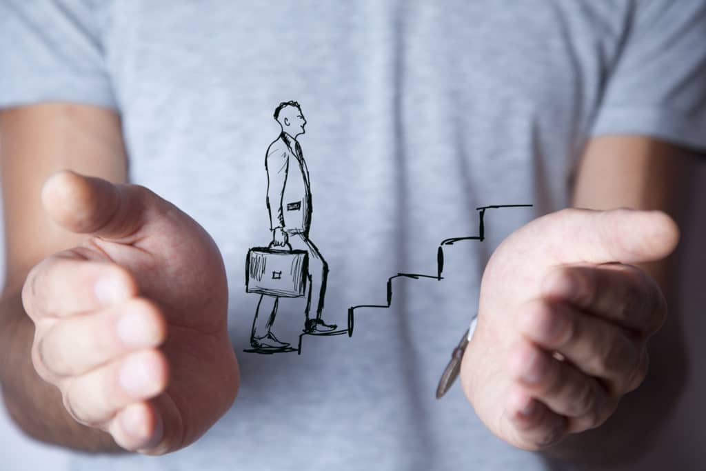 ambidextrie, motivation und Erfolgsstufen hochsteigen
