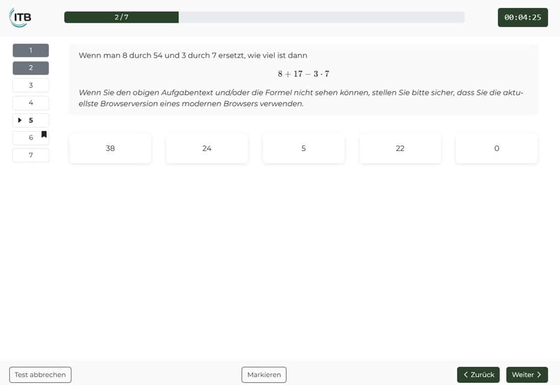 Analytische Kompetenz messen: ICOS - ITB